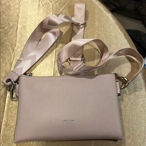 NWOT Chic Blush Pink Crossbody Bag
